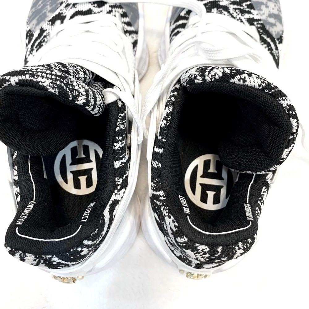 ADIDAS BASKETBALL JAMES HARDEN VOL. 4 "COOKIES & CREAM" MEN sneakers Size 6,5 - Picture 6 of 16